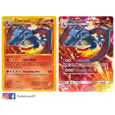 Shiny Charizard Pokemon Card - Printable Cards