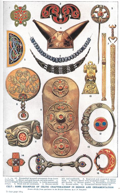 Celtic artifacts - Harmsworth’s Universal Encyclopedia. | Celtic ...