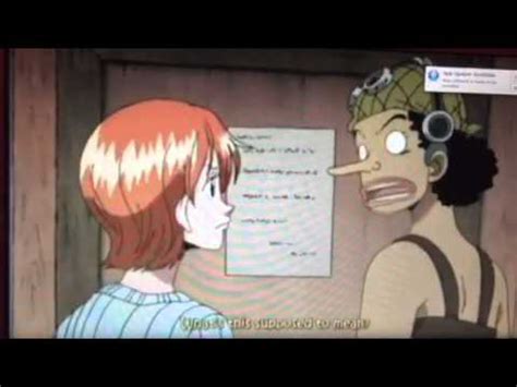 (One piece) Zoro and sanji almost kiss funny - YouTube