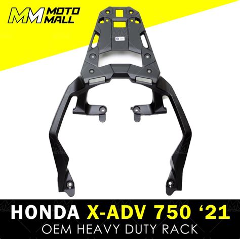 Honda X-ADV 750 2021- OEM Heavy Duty Rack / Bracket for Motorcycle Top Box, Motorcycles ...