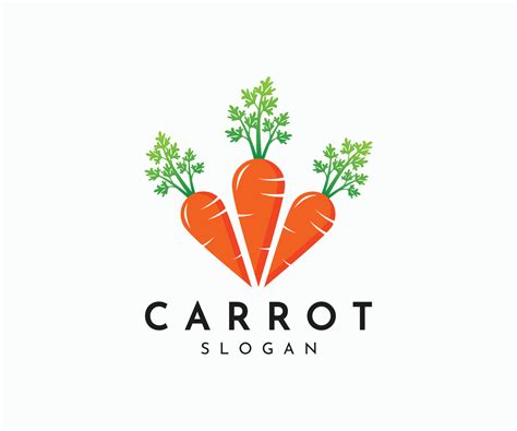 Carrot Logo Template. Carrot Logo Icon Vector Design Template 11675708 ...