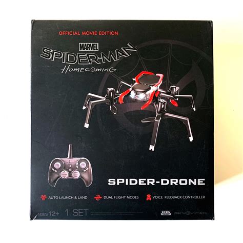 Spider Drone Official Movie Edition Marvel Spider-Man Homecoming Drone Spiderman, Photography ...