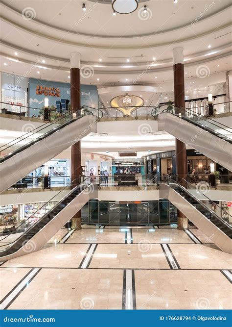 Doha, Qatar - Nov 19. 2019. Interior of Lagoona Mall - Shopping Center Editorial Stock Image ...