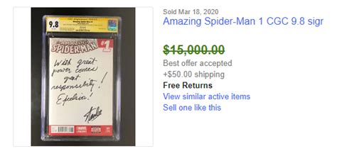 Stan Lee Autograph: What It's Worth And What It's Sold For