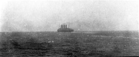 The last ever picture taken of RMS Lusitania as she departed New York ...