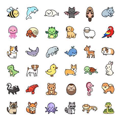 Mega Cute Animals #2 Sticker