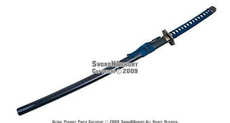 This is the Sosuke Aizen Anime Sword Cosplay Samurai Replica. The blade of the sword has been ...