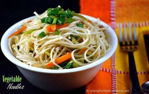 Vegetable Noodles | Easy Veg Noodles | Cooking From Heart