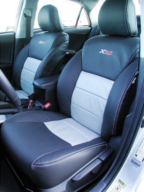 2003 Toyota Corolla Leather Seat Covers - Velcromag