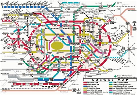 Image Result For Printable Map Of Tokyo Attractions | Japan In 2019 ...