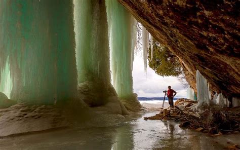 39 best Great Lakes Ice Caves USA images on Pinterest | Ice caves, Lake michigan and Rivers