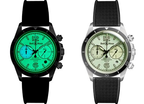 Bell & Ross goes full lume for its latest vintage chronograph - WATCHPRO USA