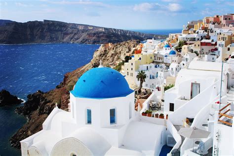 Oia, Santorini, Greece. Went at the end of the tourist season, there ...