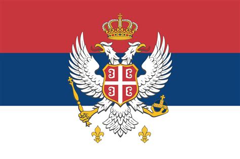 Serbian flag but epic : r/vexillology