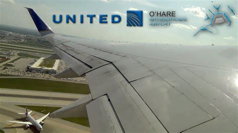 Blended Winglets! United Airlines Boeing 757-200 Takeoff at Chicago O'Hare Int'l Airport (ORD ...