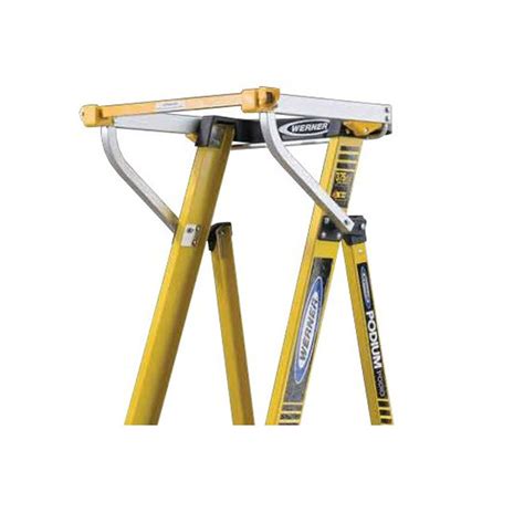 Werner PD6208 | 8 Ft Fiberglass Podium Ladder / Type IA 300 lb Rating - Industrial Ladder ...