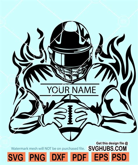 American Football Player Svg, Football svg, football team, Football Mom svg