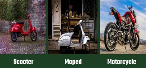 Scooter vs. Moped vs. Motorcycle: Pros, Cons, Differences, & FAQ | House Grail