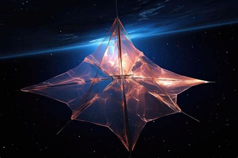 Premium AI Image | Innovative solar sail design concepts