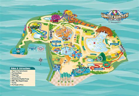 Gold Coast Theme Parks Map – Verjaardag Vrouw 2020