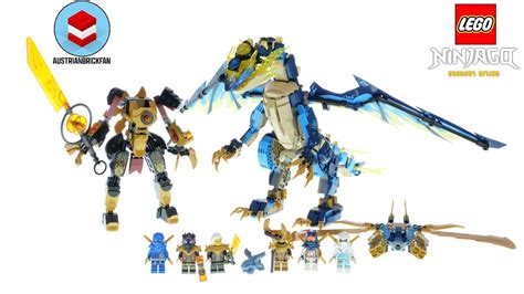 LEGO Ninjago 71796 Elemental Dragon vs. The Empress Mech - LEGO Speed Build Review - Go IT