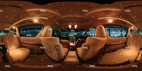 360° view of Interior of Toyota Alphard - Alamy