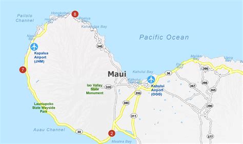 Island Of Maui Map - Vikki Jerrilee