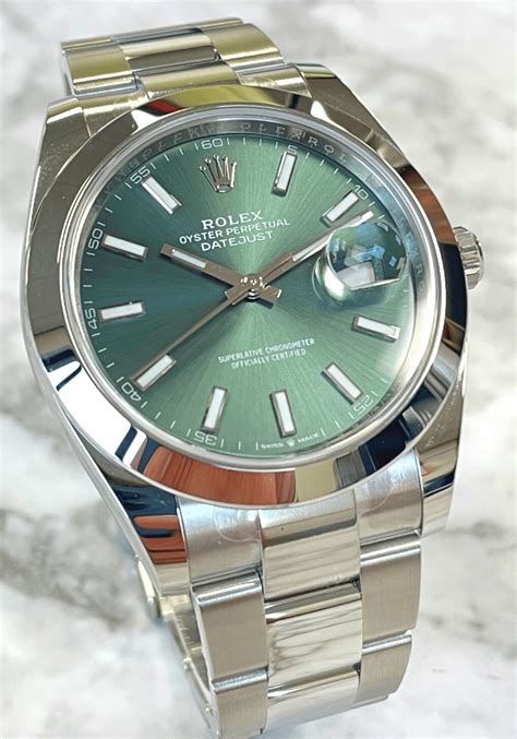 Rolex Datejust 41 126300 Green Dial 2022 | ubicaciondepersonas.cdmx.gob.mx