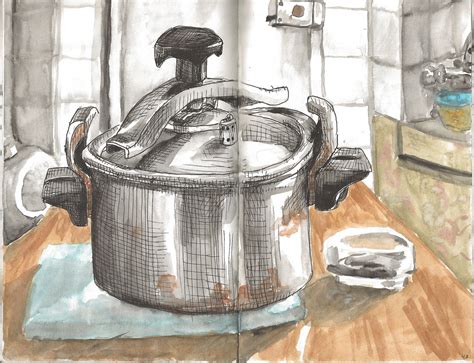 Pots And Pans Sketch at PaintingValley.com | Explore collection of Pots And Pans Sketch