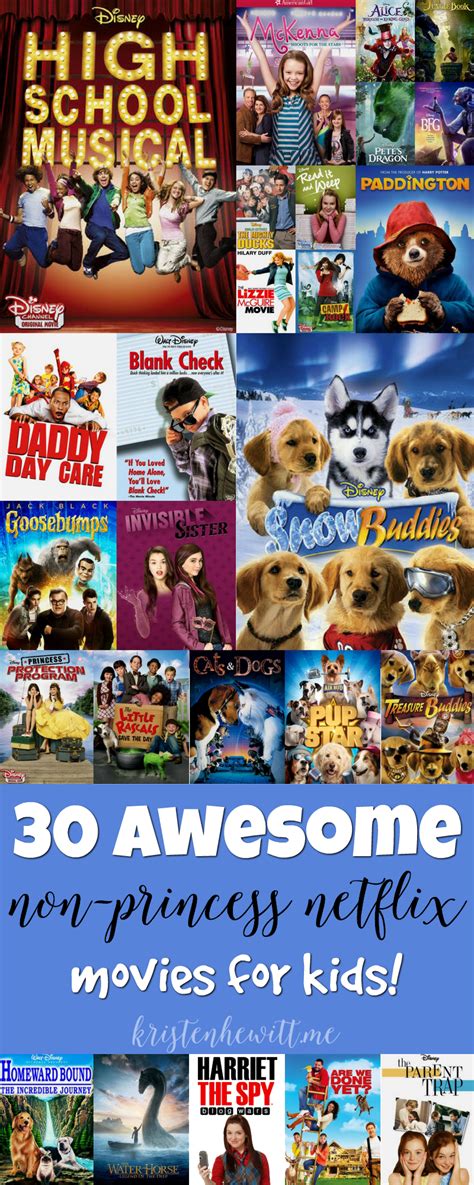 30 Awesome Non-Princess Netflix Movies for Kids - Kristen Hewitt