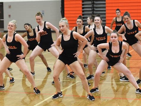 PHOTOS - Northville High's award-winning Varsity Dance Team in action