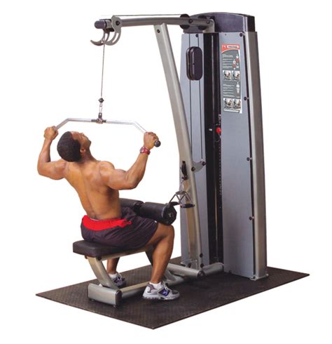 BodySolid Pro Lat Pulldown and Mid Row Cable Machine - Gym Experts™