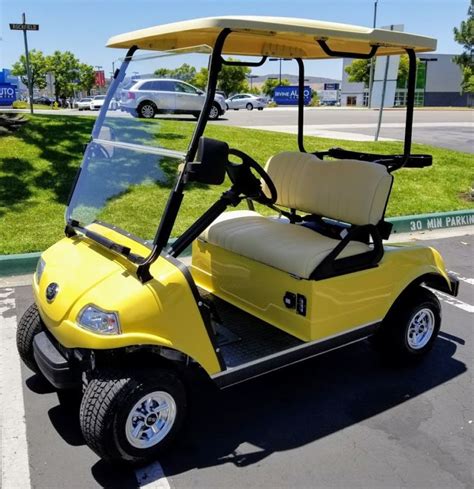 New 2018 Yellow Evolution Ev Golf Cart Car Classic 2 Passenger Seat 48v Warranty for sale from ...