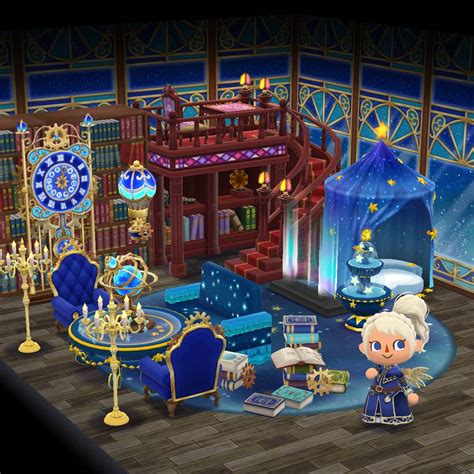 My take on the Ravenclaw common room! : ACPocketCamp