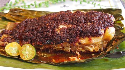 SUPER EASY Oven-Baked Sambal Fish (Stingray) 叁巴魔鬼鱼 Ikan Bakar/Panggang - YouTube | Spicy recipes ...