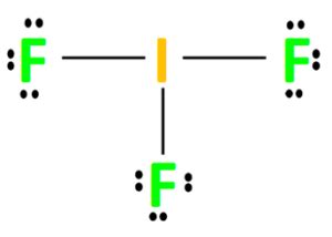 IF3 Lewis structure, molecular geometry, hybridization, polar or nonpolar