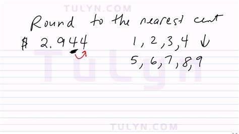 What Is Rounding To The Nearest Cent Example - Kim Markham's Money Worksheets