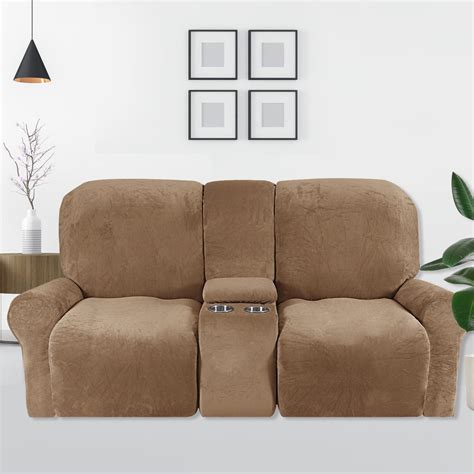 Slipcover For A Dual Reclining Loveseat With Center Console | Review ...