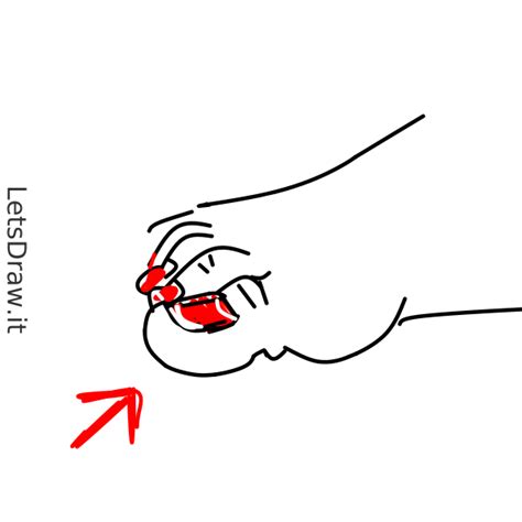 How to draw toe / 81d8fkin4.png / LetsDrawIt