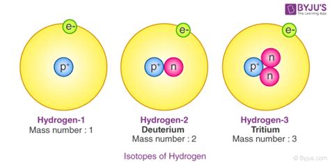 Isotopes of Hydrogen - Plutonium, Deuterium, Tritium with Examples & Videos