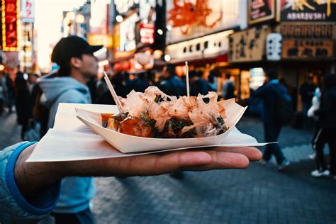 Osaka Internship Program | Street food, Food photography, Japan street food