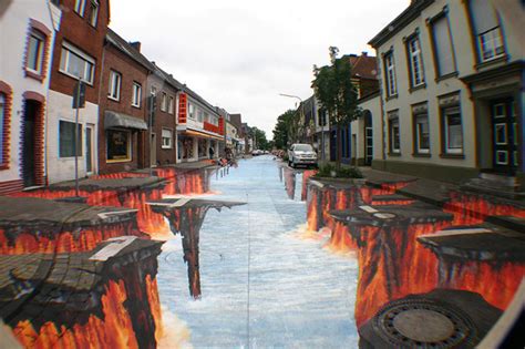 3D Sidewalk Chalk Art: 4 of the World’s Most Talented Street Artists