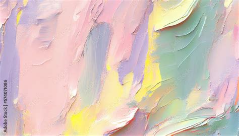 Abstract painting background in pastel positive color as wallpaper, pattern, art print, textured ...