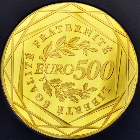 France 500 Euro Gold Coin - The Sower 2010 - euro-coins.tv - The Online Eurocoins Catalogue