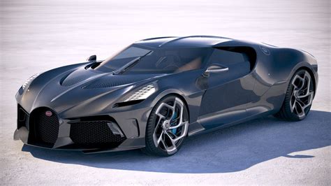 Bugatti La Voiture Noire 2019 3D Model $129 - .3ds .c4d .fbx .lwo .ma .max .obj - Free3D