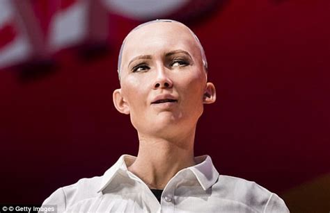 Humanoid robot Sophia claims she wants to start a family | Daily Mail Online