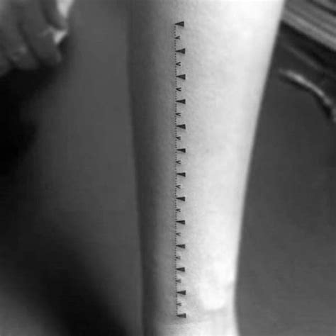 20 Rad Ruler Tattoo Designs for Men [2023 Inspiration Guide]