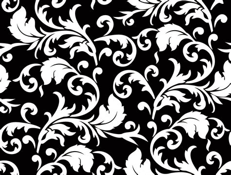 FREE 9+ Black and White Floral Patterns in PSD | Vector EPS