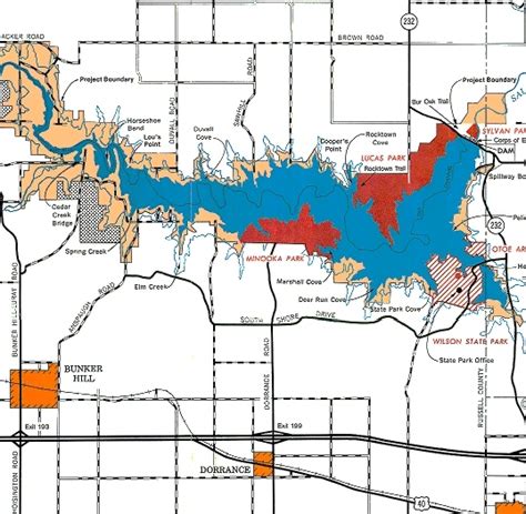 Wilson Lake Map - Sibyl Fanechka