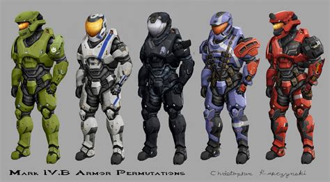 Halo 4 Armor Concept Art